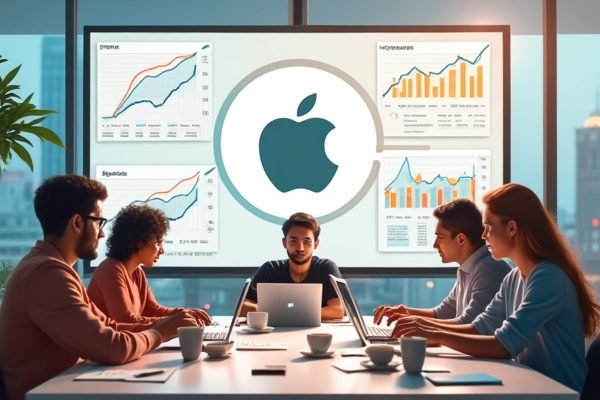 กราฟแสดงผลกระทบค่าธรรมเนียมของ Apple