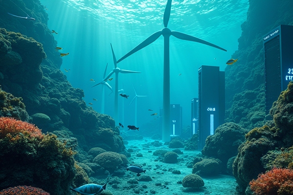 การพัฒนาศูนย์ข้อมูลใต้น้ำในจีน