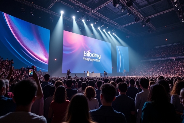 ภาพแสดงการเปิดตัวเทคโนโลยีใหม่ในอุตสาหกรรมสมาร์ทโฟน