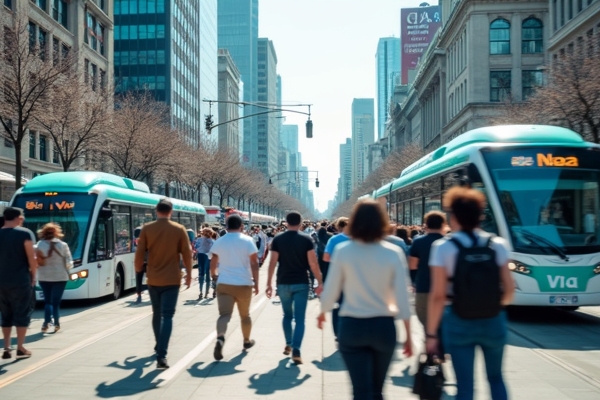 ภาพโดยรวมของความน่าสนใจของ Via ในตลาดการขนส่ง