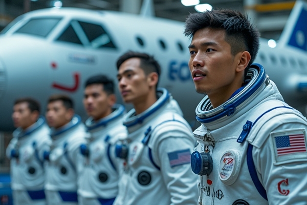 การแข่งขันสำคัญเพื่อค้นหานักบินอวกาศไทย